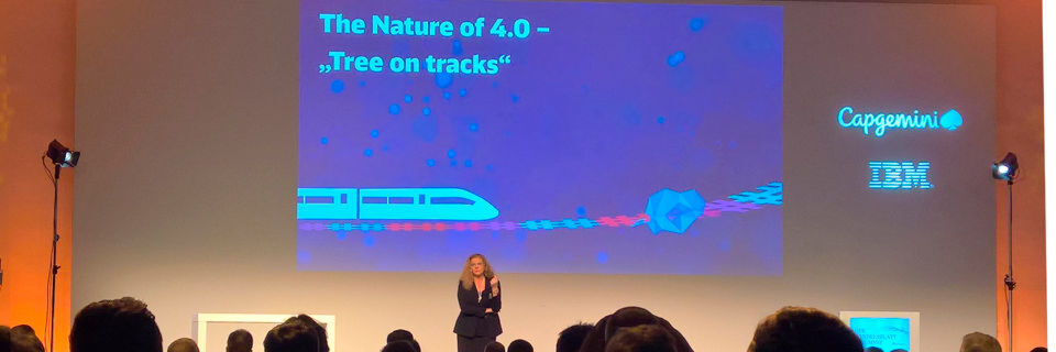 Prof. Sabina Jeschke, Vorstandsmitglied Digitalisierung, Deutsche Bahn, erklärt, was intelligente Algorithmen zukünftig zur Leistungssteigerung der Bahn beitragen sollen. Prof. Sabina Jeschke, Vorstandsmitglied Digitalisierung, Deutsche Bahn, erklärt, was intelligente Algorithmen zukünftig zur Leistungssteigerung der Bahn beitragen sollen.