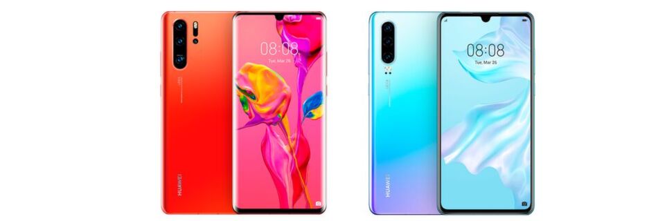 Das Huawei P30 und das P30 Pro kommen in den Farben Black, Aurora und Breathing Crystal auf den Markt. Das P30 Pro wird allerdings noch zusätzlich in der Farbe Amber Sunrise erhältlich sein. Das Huawei P30 und das P30 Pro kommen in den Farben Black, Aurora und Breathing Crystal auf den Markt. Das P30 Pro wird allerdings noch zusätzlich in der Farbe Amber Sunrise erhältlich sein.
