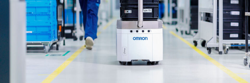 Omron gibt fünf Tipps für den Einsatz mobiler Roboter. Omron gibt fünf Tipps für den Einsatz mobiler Roboter.