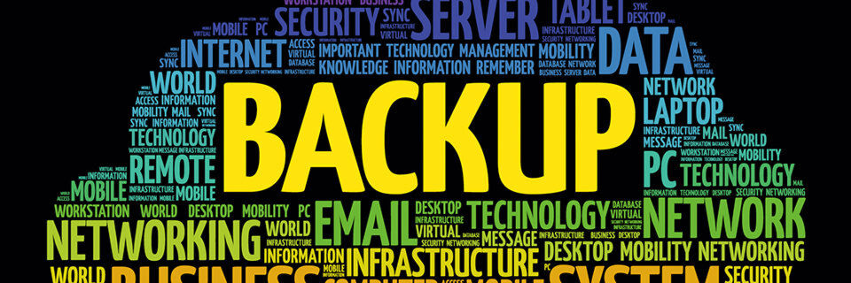 Nicht vergessen: Backup! Nicht vergessen: Backup!