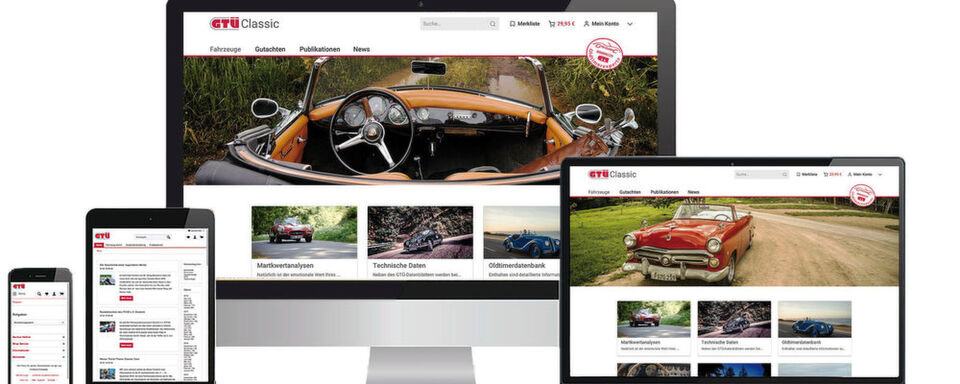 Die GTÜ hat ihre Classic-Homepage auf den neuesten Stand gebracht. Das Oldtimer-Portal von Profis für Profis hilft im Markt für klassische Lkw, Pkw und Motorräder den Überblick zu behalten. Die GTÜ hat ihre Classic-Homepage auf den neuesten Stand gebracht. Das Oldtimer-Portal von Profis für Profis hilft im Markt für klassische Lkw, Pkw und Motorräder den Überblick zu behalten.