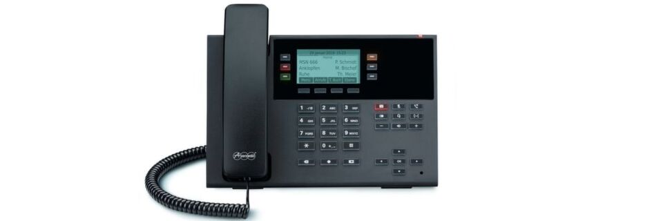 Die neuen SIP-Telefone speziell für kleine Arbeitsumgebungen von Auerswald sind „Made in Germany“. Die neuen SIP-Telefone speziell für kleine Arbeitsumgebungen von Auerswald sind „Made in Germany“.