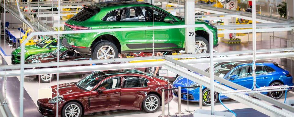 Produktion des Porsche Macan in Leipzig. Produktion des Porsche Macan in Leipzig.