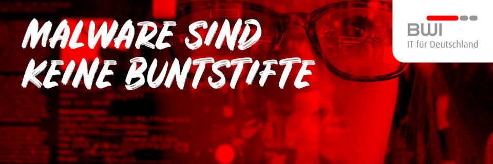 Malware sind keine Buntstifte. Malware sind keine Buntstifte.