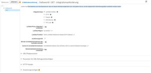 Da wir eine „Lambda-Funktion“ erstellen, müssen wir dies auch beim Integrationstyp hinterlegen. Da wir eine „Lambda-Funktion“ erstellen, müssen wir dies auch beim Integrationstyp hinterlegen.
