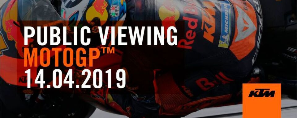 Vor Ort erhalten die ersten Teilnehmer ein passendes KTM Fan-Package mit von Pol Espargaró handsignierten KTM-Caps. Vor Ort erhalten die ersten Teilnehmer ein passendes KTM Fan-Package mit von Pol Espargaró handsignierten KTM-Caps.