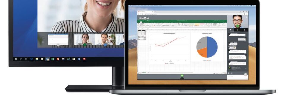Das Dortmunder UC-Unternehmen Swyx erweitert sein Portfolio durch die WebRTC-Lösung Swyx Meeting und das Lizenzmodell Swyx Flex. Das Dortmunder UC-Unternehmen Swyx erweitert sein Portfolio durch die WebRTC-Lösung Swyx Meeting und das Lizenzmodell Swyx Flex.