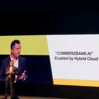 Die Commerzbank zeigte auf dem DataWorks Summit ihre Transformation zu einem digitalen Unternehmen auf. Die Commerzbank zeigte auf dem DataWorks Summit ihre Transformation zu einem digitalen Unternehmen auf.