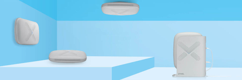 Wand, Decke oder Schreibtisch – das AC3000 Tri-Band WiFi System findet überall Platz. Wand, Decke oder Schreibtisch – das AC3000 Tri-Band WiFi System findet überall Platz.