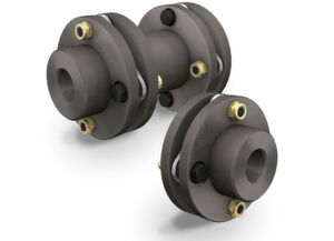 The characteristic feature of multi-plate couplings is the parallel arrangement of several friction linings. The same contact force is applied to all friction pairs. These couplings are frequently used because they are compact and inexpensive. The characteristic feature of multi-plate couplings is the parallel arrangement of several friction linings. The same contact force is applied to all friction pairs. These couplings are frequently used because they are compact and inexpensive.