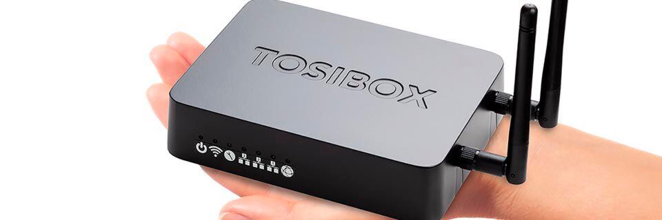 Der Tosibox Lock 150 steckt in einem Aluminiumgussgehäuse und wiegt knapp 600 Gramm. Der Tosibox Lock 150 steckt in einem Aluminiumgussgehäuse und wiegt knapp 600 Gramm.