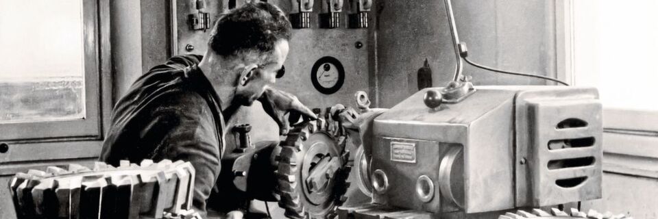 Walter-Werkstatt um 1930: Damals war der Weg zum global aufgestellten Zerspanungswerkzeughersteller noch nicht vorgezeichnet. Walter-Werkstatt um 1930: Damals war der Weg zum global aufgestellten Zerspanungswerkzeughersteller noch nicht vorgezeichnet.