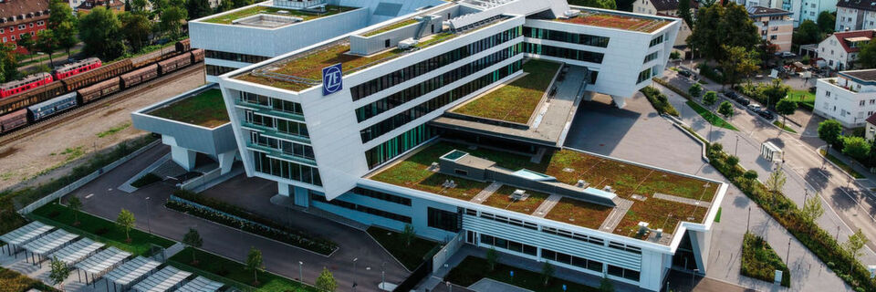 Das Hauptquartier des Konzerns in Friedrichshafen. Im vergangenen Jahr stieg die Zahl der Mitarbeiter weltweit um knapp 2.800. Das Hauptquartier des Konzerns in Friedrichshafen. Im vergangenen Jahr stieg die Zahl der Mitarbeiter weltweit um knapp 2.800.