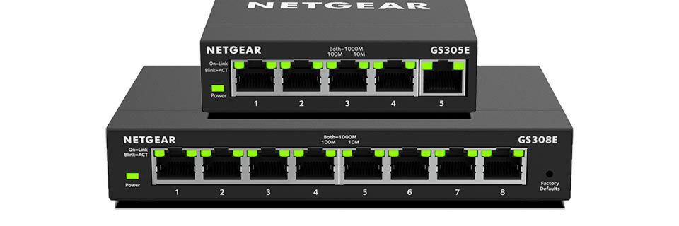 Die Netgear-Switches GS305E und GS308E sollen es Kleinunternehmen ermöglichen, ihr Netzwerk zu optimieren und Bottlenecks zu schließen. Die Netgear-Switches GS305E und GS308E sollen es Kleinunternehmen ermöglichen, ihr Netzwerk zu optimieren und Bottlenecks zu schließen.