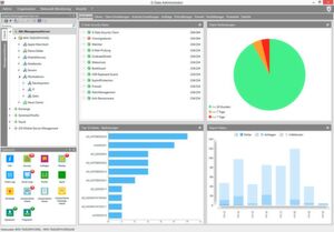 Durch das übersichtliche Dashboard haben Administratoren den Sicherheitsstatus und alle anderen wichtigen Details immer im Blick. Durch das übersichtliche Dashboard haben Administratoren den Sicherheitsstatus und alle anderen wichtigen Details immer im Blick.