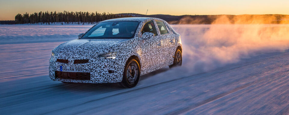 Opel hat die sechste Corsa-Generation im Schwedisch-Lappland ausführlich getestet. Opel hat die sechste Corsa-Generation im Schwedisch-Lappland ausführlich getestet.