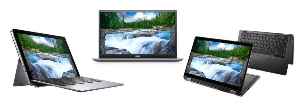 Dell bietet drei Serien von Latitude-Notebooks an, die nun mit aktualisierter Hardware verfügbar sind: Die Premium-Geräte der 7000er-Serie, die 5000er-Serie als Mainstream-Business-Geräte und die 3000er-Serie als Einstiegsklasse. Die mittlerweile zehnte Latitude-Generation soll für den Unified Workspace von Dell optimiert sein. Dell bietet drei Serien von Latitude-Notebooks an, die nun mit aktualisierter Hardware verfügbar sind: Die Premium-Geräte der 7000er-Serie, die 5000er-Serie als Mainstream-Business-Geräte und die 3000er-Serie als Einstiegsklasse. Die mittlerweile zehnte Latitude-Generation soll für den Unified Workspace von Dell optimiert sein.