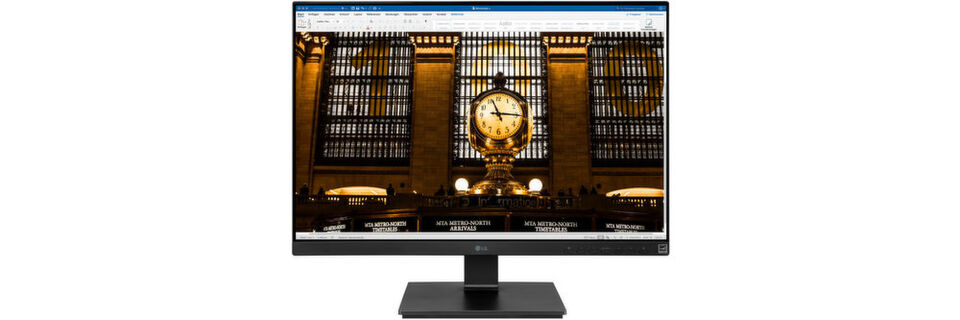 Der LG 25BL56WY stellt auf seinem entspiegelten 25-Zoll-IPS-Panel eine Auflösung von 1.920 x 1.200 Bildpunkten dar. Der LG 25BL56WY stellt auf seinem entspiegelten 25-Zoll-IPS-Panel eine Auflösung von 1.920 x 1.200 Bildpunkten dar.