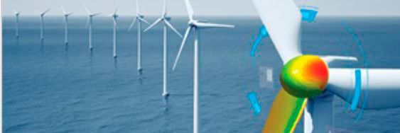 Die Entwicklung einer Windkraftanlage ist eine multiphysikalische, multidisziplinäre Problemstellung. Die Ansys-Komplettlösung bietet hohe Ergebnissicherheit in einer integrierten Umgebung: Strömungsmechanik, Strukturmechanik und Elektromagnetik. Die Entwicklung einer Windkraftanlage ist eine multiphysikalische, multidisziplinäre Problemstellung. Die Ansys-Komplettlösung bietet hohe Ergebnissicherheit in einer integrierten Umgebung: Strömungsmechanik, Strukturmechanik und Elektromagnetik.