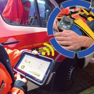 RescueWave – VOMATEC Innovations in Zusammenarbeit mit ITK Engineering und antwortING: Sichtung, Lageüberblick, Transportorganisation. Mit nur einer Handbewegung wird das Sichtungsergebnis direkt am Patienten eingegeben. Durch die vollautomatische Übertragung der Ergebnisse, stehen die Daten überall dort zur Verfügung, wo sie benötigt werden. RescueWave – VOMATEC Innovations in Zusammenarbeit mit ITK Engineering und antwortING: Sichtung, Lageüberblick, Transportorganisation. Mit nur einer Handbewegung wird das Sichtungsergebnis direkt am Patienten eingegeben. Durch die vollautomatische Übertragung der Ergebnisse, stehen die Daten überall dort zur Verfügung, wo sie benötigt werden.