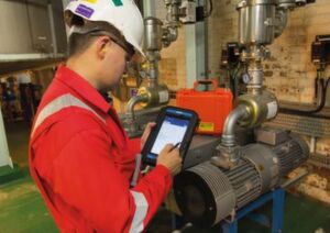 Enterprise-Mobility-Lösungen machen Industrie-4.0-Daten nutzbar, prozessorientiert und schnell. Enterprise-Mobility-Lösungen machen Industrie-4.0-Daten nutzbar, prozessorientiert und schnell.