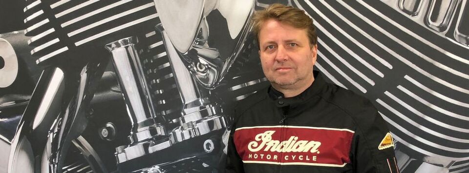 Torsten Zimmer, Regional Sales Manager Central Europe bei der Polaris Germany (Indian). Torsten Zimmer, Regional Sales Manager Central Europe bei der Polaris Germany (Indian).