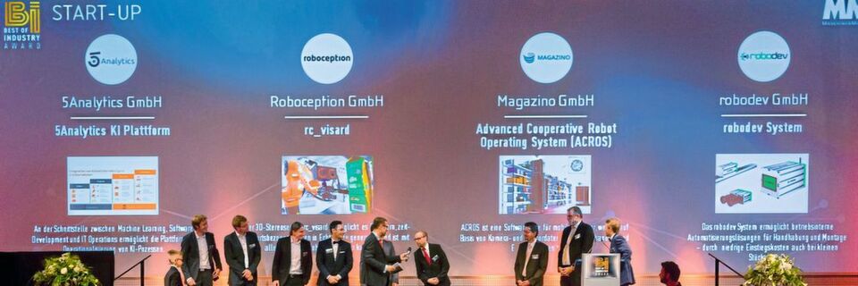 Auch in diesem Jahr gibt es in der Kategorie Start-up wieder vier Nominierte. Auch in diesem Jahr gibt es in der Kategorie Start-up wieder vier Nominierte.