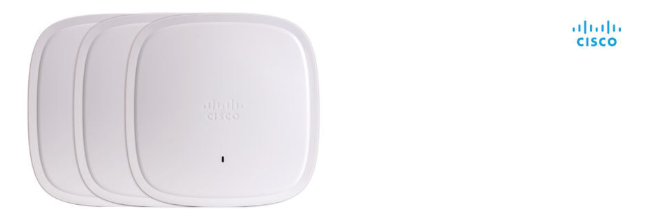 Die Access Points der Serie Catalyst 9100 sind nur eine Komponente des WLAN-Angebots für IEEE 802.11ax. Die Access Points der Serie Catalyst 9100 sind nur eine Komponente des WLAN-Angebots für IEEE 802.11ax.