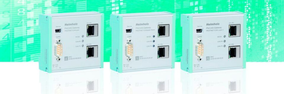 PN/CAN-Gateway von Helmholz überzeugt Antriebstechnik-Spezialisten PN/CAN-Gateway von Helmholz überzeugt Antriebstechnik-Spezialisten