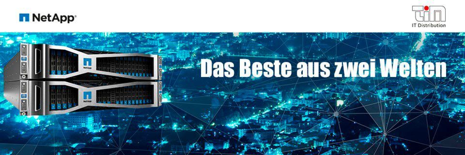 NetApp HCI – das Beste aus zwei Welten. NetApp HCI – das Beste aus zwei Welten.