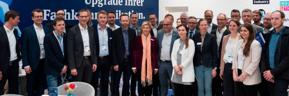 Das Expertentreffen im Rahmen der Hannover Messe 2019. Das Expertentreffen im Rahmen der Hannover Messe 2019.
