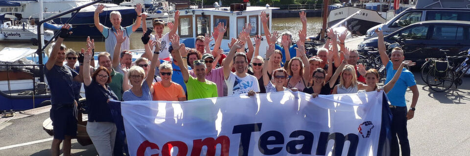 Nach dem Start ist vor dem Start: Comteam Fahrradtour 2018 Nach dem Start ist vor dem Start: Comteam Fahrradtour 2018