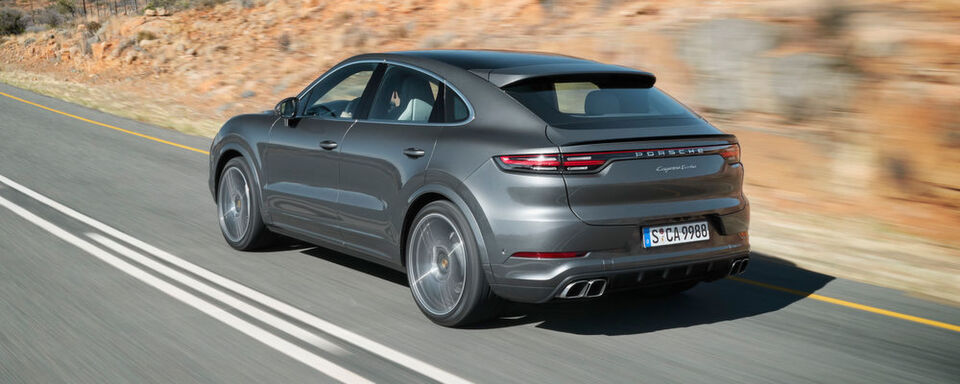 Porsche bietet den Cayenne nun auch als Coupé an. Porsche bietet den Cayenne nun auch als Coupé an.
