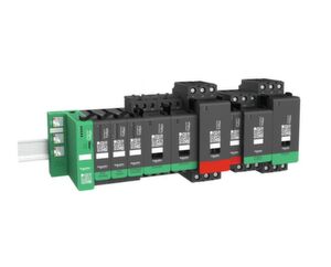 Das multifunktionale Lastmanagementsystem Tesys Island spart Design-, Verdrahtungs- und Inbetriebnahmezeit. Das multifunktionale Lastmanagementsystem Tesys Island spart Design-, Verdrahtungs- und Inbetriebnahmezeit.