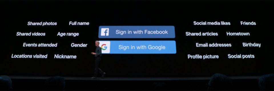 Auf der WWDC19 hat Craig Federighi die Lösung klar gegen Google und Facebook positioniert. Auf der WWDC19 hat Craig Federighi die Lösung klar gegen Google und Facebook positioniert.