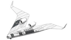 So könnten die Passagiersitze - genauso viele wie im Airbus A350 - und das Cockpit verteilt sein. So könnten die Passagiersitze - genauso viele wie im Airbus A350 - und das Cockpit verteilt sein.