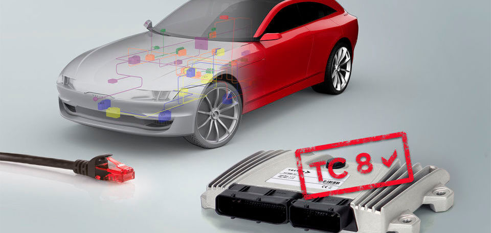 Vector bietet Standardwerkzeuge zum Testen der Ethernet-Konformität gemäß TC8. Vector bietet Standardwerkzeuge zum Testen der Ethernet-Konformität gemäß TC8.