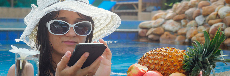 Auch im Urlaub gilt: Computer und Wasser sind ziemlich schlechteste Freunde. Auch im Urlaub gilt: Computer und Wasser sind ziemlich schlechteste Freunde.