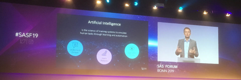 Auf dem SAS Forum 2019 in Bonn hielt Dr. Gerhard Svolba, Data Scientist bei SAS Österreich und Hochschuldozent, einen Vortrag zu Machine Learning und Analytics. Wir befragten ihn im Nachgang. Auf dem SAS Forum 2019 in Bonn hielt Dr. Gerhard Svolba, Data Scientist bei SAS Österreich und Hochschuldozent, einen Vortrag zu Machine Learning und Analytics. Wir befragten ihn im Nachgang.