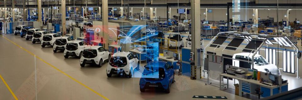 Ein Blick in die smarte e.GO-Fabrik Ein Blick in die smarte e.GO-Fabrik