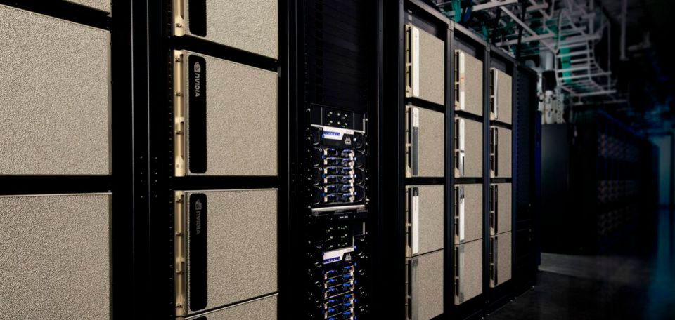 Rechenpower für autonome Fahrsoftware: Der DGX SuuperPOD von Nvidia bietet 1536 V100-Tensor-Core-GPUs. Rechenpower für autonome Fahrsoftware: Der DGX SuuperPOD von Nvidia bietet 1536 V100-Tensor-Core-GPUs.