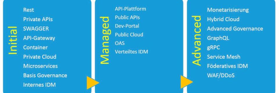 API-Management-Reifegradmodell. API-Management-Reifegradmodell.