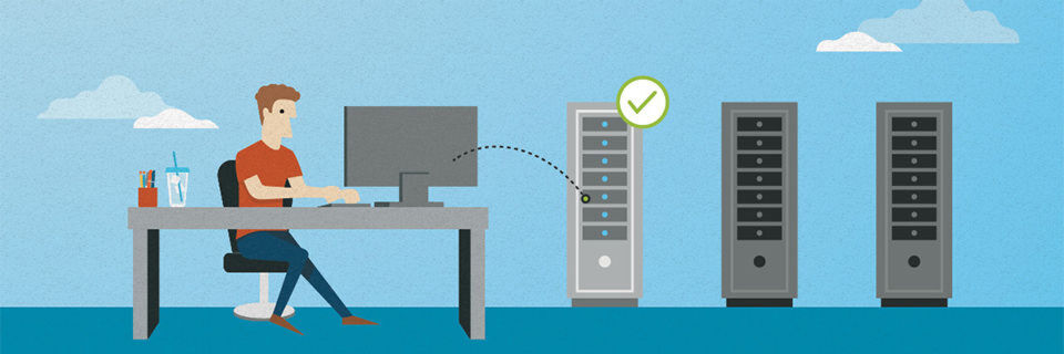 Mit modernen Backup-Lösungen arbeiten Endnutzer auch dann weiter, wenn die Haupt-Server ausgefallen sind. Mit modernen Backup-Lösungen arbeiten Endnutzer auch dann weiter, wenn die Haupt-Server ausgefallen sind.