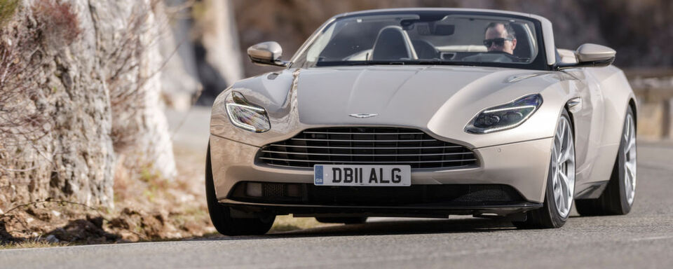 Schön, schick und elegant: Der Aston Martin Volante. Schön, schick und elegant: Der Aston Martin Volante.
