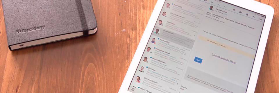 Die BlackBerry Enterprise Mobility Suite erweitere den Desktop und mache nahtlose Workflows und Datenflüsse möglich. Die BlackBerry Enterprise Mobility Suite erweitere den Desktop und mache nahtlose Workflows und Datenflüsse möglich.