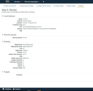 Das Registrieren der Zielinstanzen übernimmt der Service Scheduler, deshalb tauchen Sie im Review-Bereich nicht mit auf. Das Registrieren der Zielinstanzen übernimmt der Service Scheduler, deshalb tauchen Sie im Review-Bereich nicht mit auf.