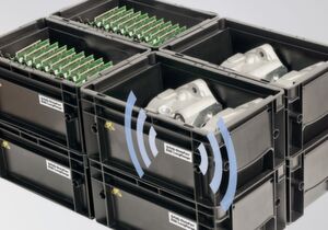 ((rfid))-DistaFerr ESD Label: Es dient zur Kennzeichnung von Behältern oder Objekten aus ESD-Materialien. ((rfid))-DistaFerr ESD Label: Es dient zur Kennzeichnung von Behältern oder Objekten aus ESD-Materialien.