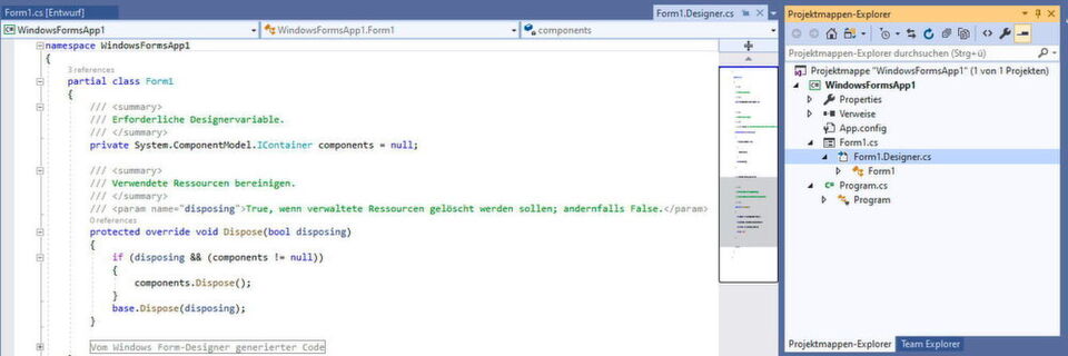 Verwalten der Dateien, die zu einem Formular einer Windows-App gehören. Verwalten der Dateien, die zu einem Formular einer Windows-App gehören.