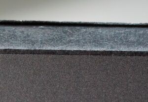 Schnitt durch eine Metaker-Oberfläche: Die Randschicht mit dem flexibel gestalbaren Optimierungseffekt. Schnitt durch eine Metaker-Oberfläche: Die Randschicht mit dem flexibel gestalbaren Optimierungseffekt.