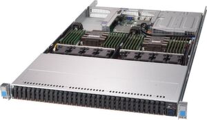 Supermicro-System mit All-Flash NVMe auf 1U und Petascale Storage bietet eine Bandbreite von bis zu 52 Gb/Sekunde, eine hohe IOPS-Leistung und NVMe over Fabrics. Supermicro-System mit All-Flash NVMe auf 1U und Petascale Storage bietet eine Bandbreite von bis zu 52 Gb/Sekunde, eine hohe IOPS-Leistung und NVMe over Fabrics.